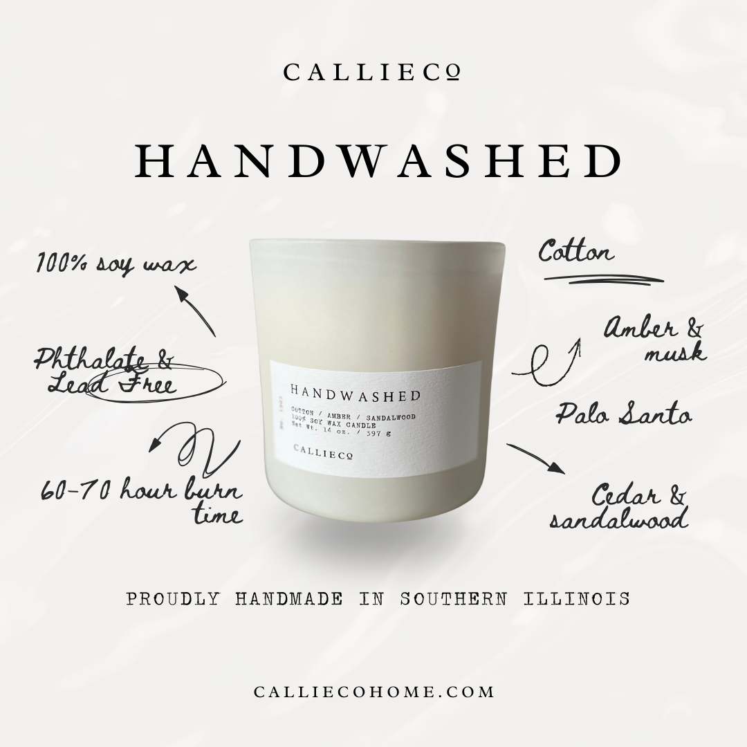Handwashed Soy Candle