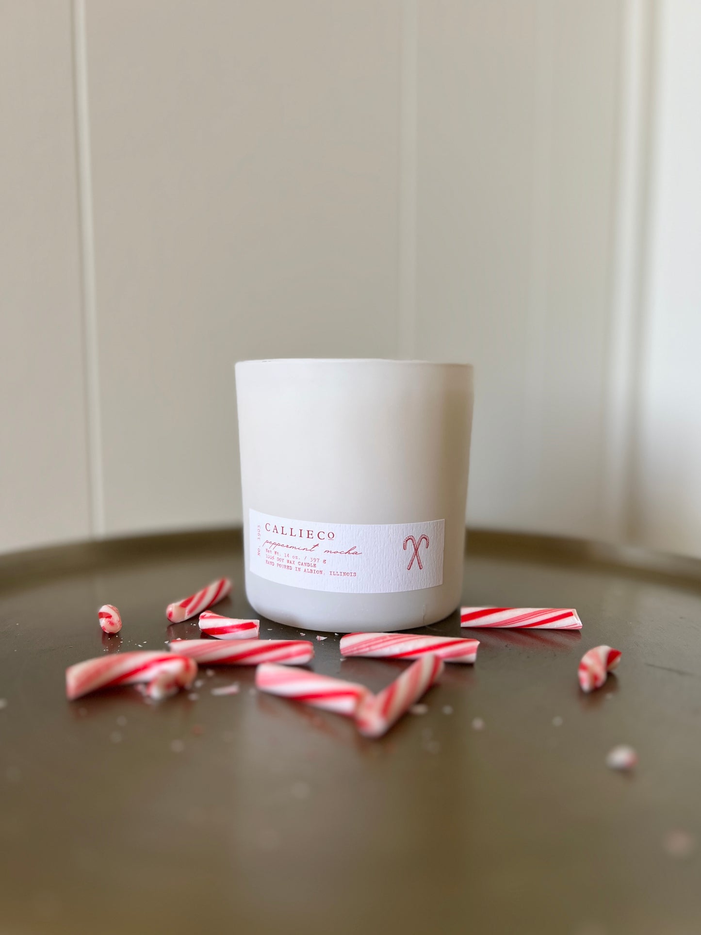 Peppermint Mocha 14 oz. Soy Wax Candle