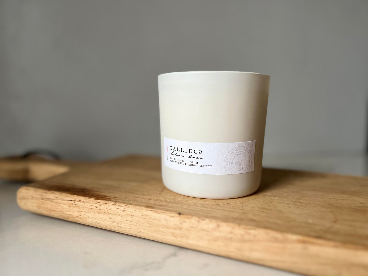 Italian Linen Soy Candle