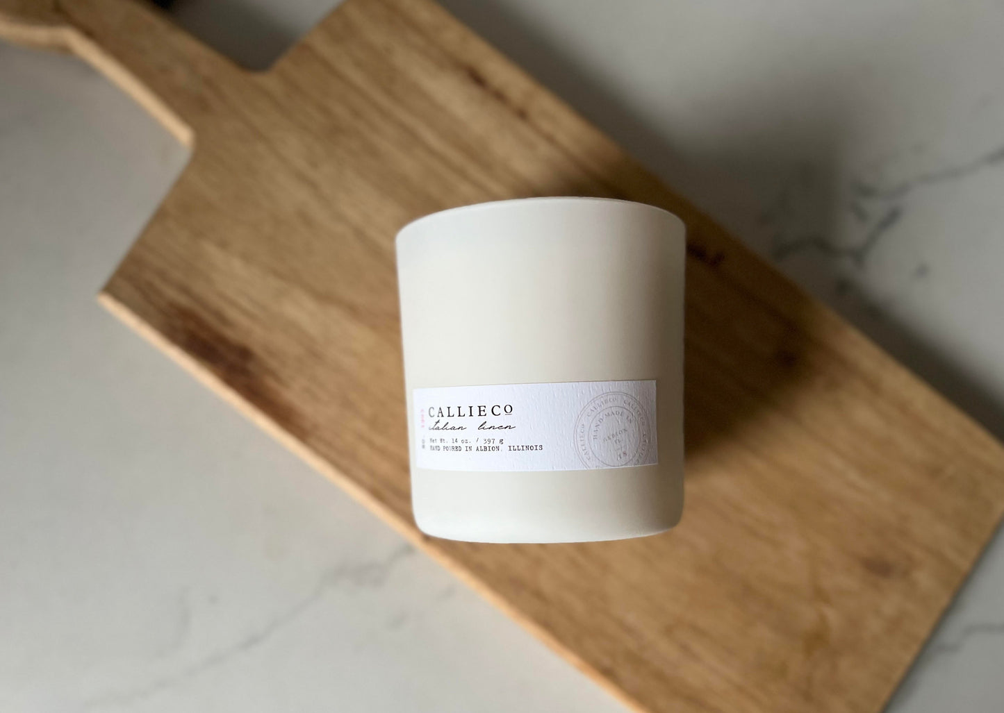 Italian Linen Soy Candle